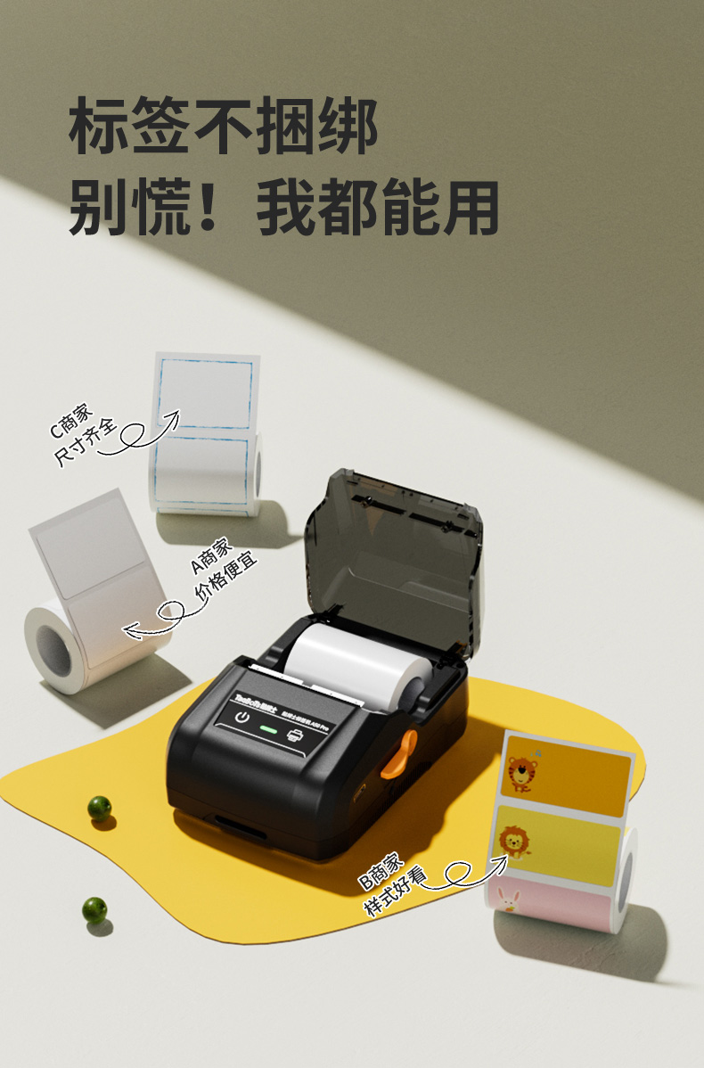 贴博士A50 Pro价格标签打印机