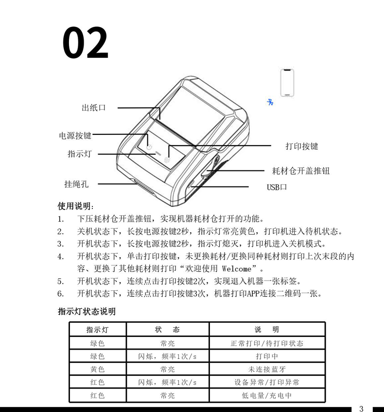 贴博士A50 Pro标签打印机用户手册