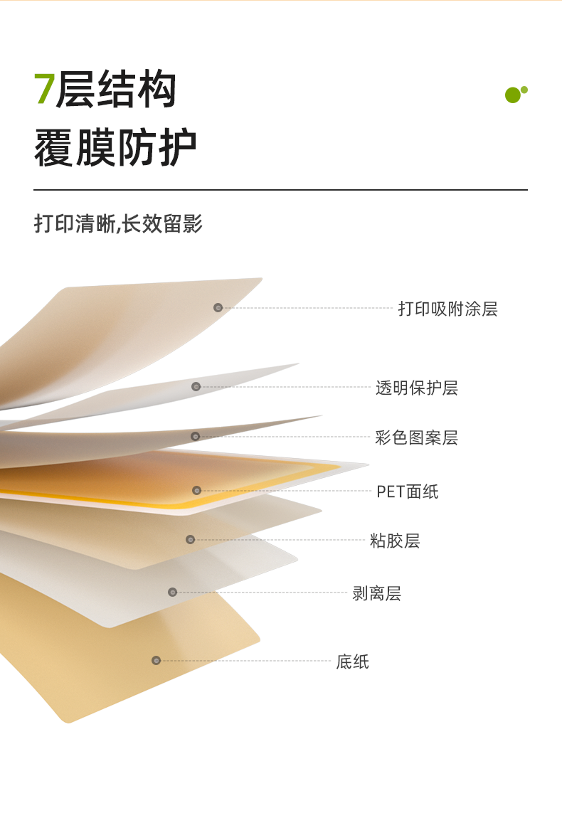 贴博士索引热敏标签纸