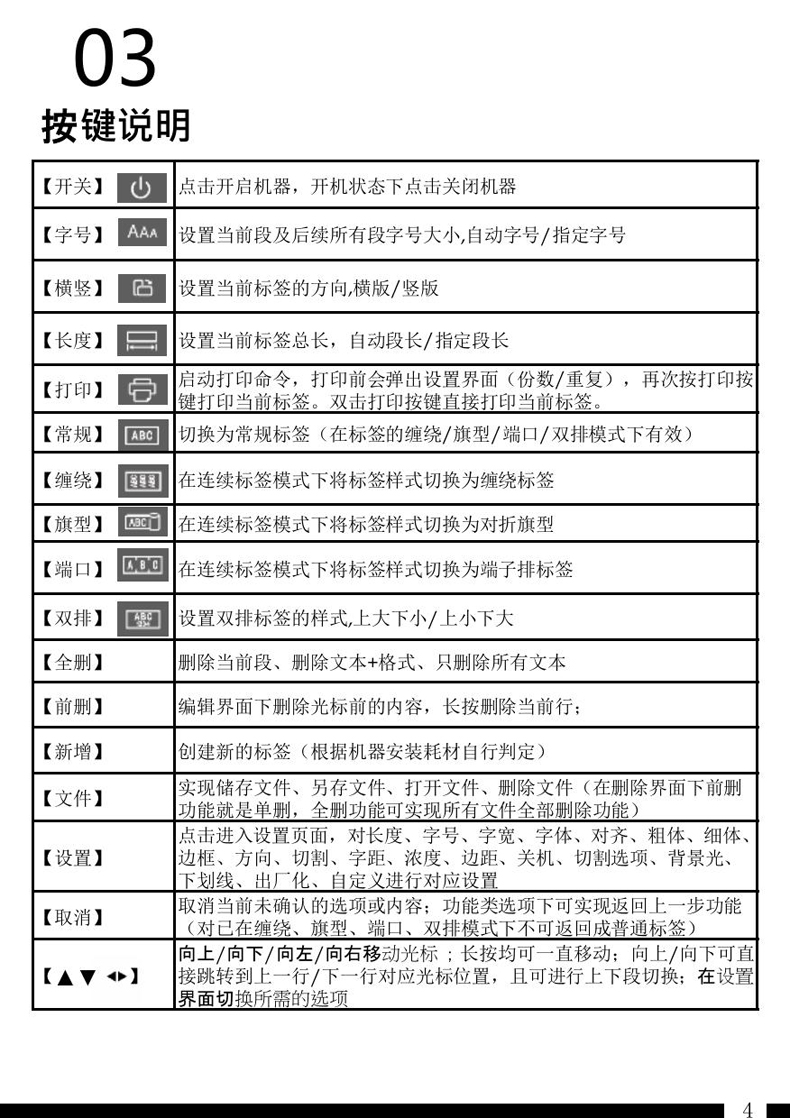 贴博士Q15手持标签机用户手册
