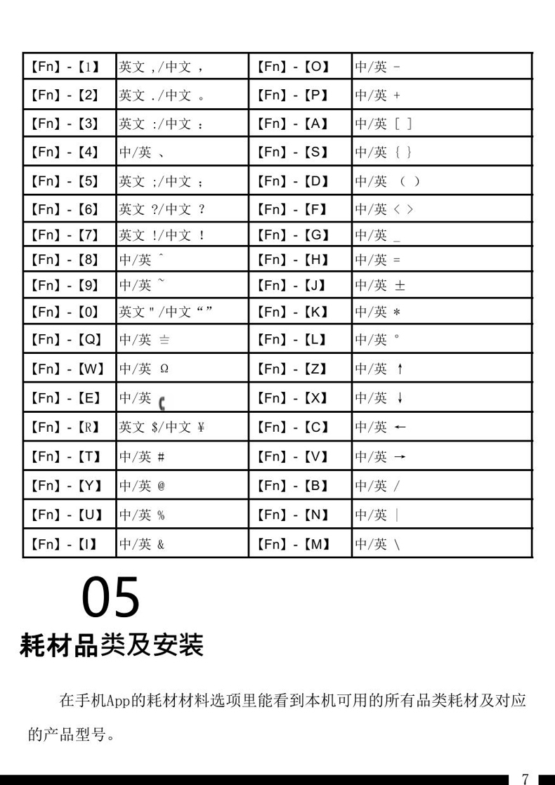 贴博士Q15手持标签机用户手册
