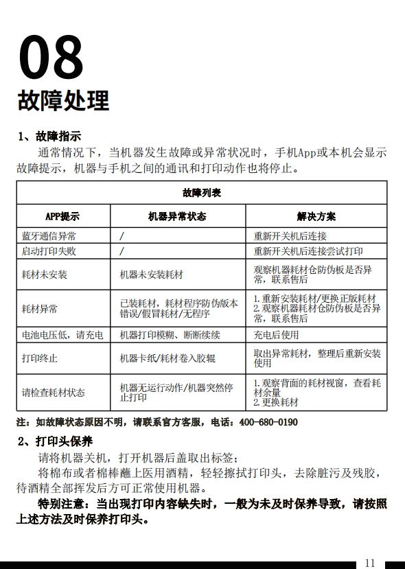 贴博士Q15 Mini标签打印机用户手册